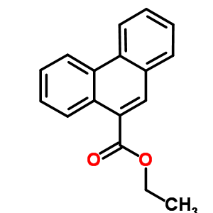 9-菲羧酸乙酯结构式_4895-92-5结构式