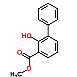 2-羟基-3-苯基苯甲酸甲酯结构式_4906-69-8结构式