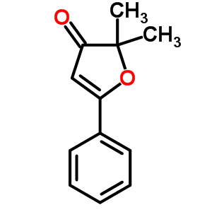 2,2-二甲基-5-苯基-3(2H)-呋喃酮结构式_493-71-0结构式