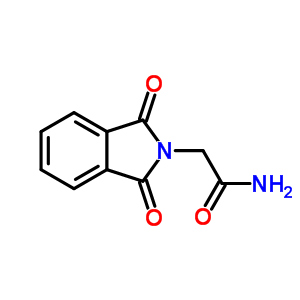 (9CI)-1,3-二氢-1,3-二氧代-2H-异吲哚-2-乙酰胺结构式_4935-96-0结构式