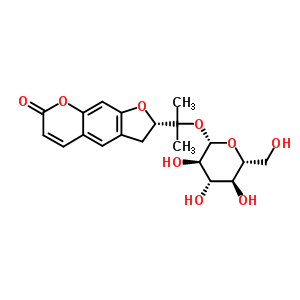 印度榅桲甙结构式_495-30-7结构式