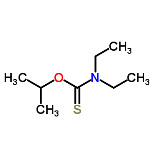 N,N-二乙基-1-丙烷-2-基氧基-甲烷硫代酰胺结构式_49634-93-7结构式