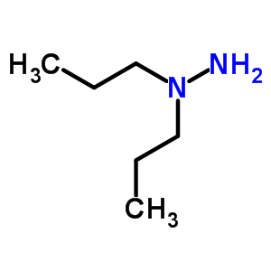 1,1-二丙基-肼结构式_4986-50-9结构式