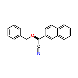 2-(苄氧基)-2-(2-萘)乙腈结构式_500372-25-8结构式