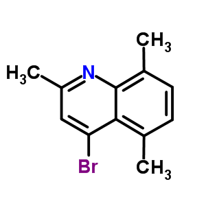 4-Bromo-2,5,8-trimethylquinolineStructure,500579-50-0Structure 4-Bromo-2,5,8-trimethylquinoline Structure,500579-50-0Structure