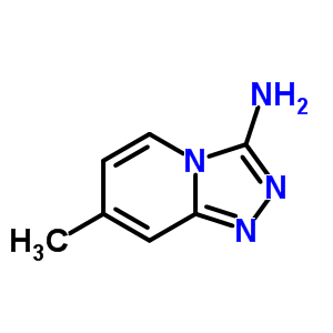 3-氨基-7-甲基-s-噻唑并[4,3-a]吡啶结构式_5006-56-4结构式