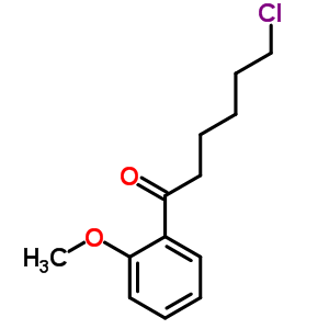 6-氯-1-(2-甲氧基苯基)-1-氧代己烷结构式_501083-60-9结构式