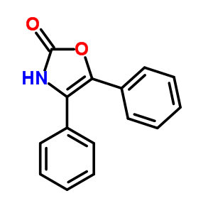 4,5-二苯基-2(3H)-噁唑酮结构式_5014-83-5结构式