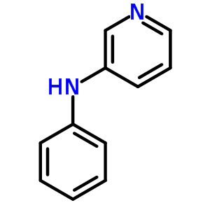 N-苯基-3-吡啶胺结构式_5024-68-0结构式