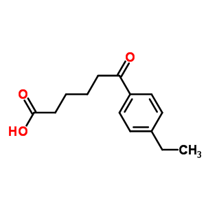 6-(4-乙基苯基)-6-氧代己酸结构式_502651-40-3结构式