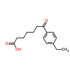 7-(4-乙基苯基)-7-氧代庚酸结构式_502651-42-5结构式