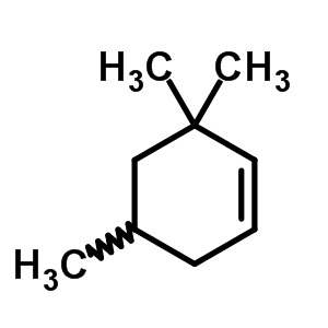 3,3,5-三甲基环己烯结构式_503-45-7结构式