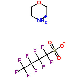 N-morpholinium nonafluorobutanesulfonateStructure,503155-89-3Structure N-morpholinium nonafluorobutanesulfonate Structure,503155-89-3Structure