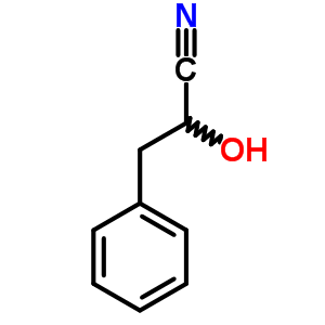 2-羟基-3-苯基丙腈结构式_50353-47-4结构式