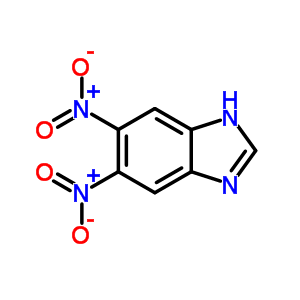 5,6-二硝基苯并咪唑结构式_50365-37-2结构式