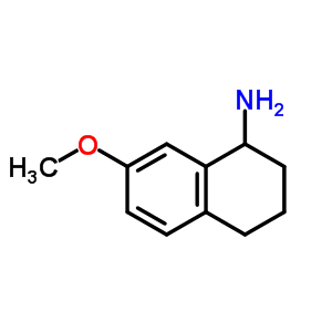 1,2,3,4-四氢-7-甲氧基-1-萘胺结构式_50399-51-4结构式