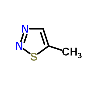 5-甲基-1,2,3-噻二唑结构式_50406-54-7结构式