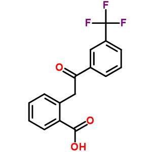 2-[3-(三氟甲基)-β-氧代苯乙基]苯甲酸结构式_50439-12-8结构式