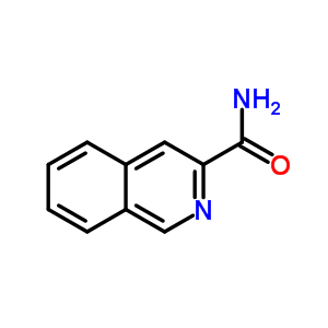 3-异喹啉羧酰胺结构式_50458-77-0结构式