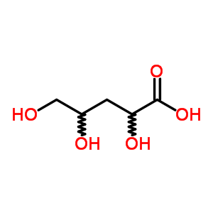 3-脱氧戊糖酸结构式_50480-12-1结构式