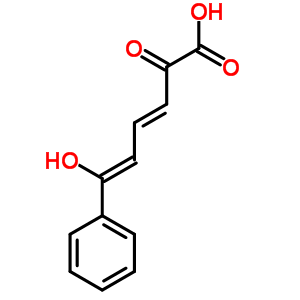 2-羟基-6-氧代-6-苯基己-2,4-二烯酸结构式_50480-67-6结构式