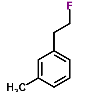 1-(2-氟乙基)-3-甲基-苯结构式_50561-90-5结构式