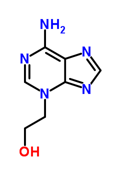 3-(2-羟基乙基)腺嘌呤结构式_50595-17-0结构式