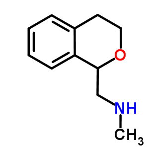 异苯并二氢吡喃-1-甲基甲胺结构式_50683-74-4结构式