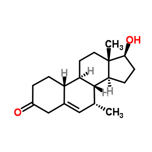 17 beta-羟基-7 alpha-甲基-5-雌烯-3-酮结构式_50718-35-9结构式