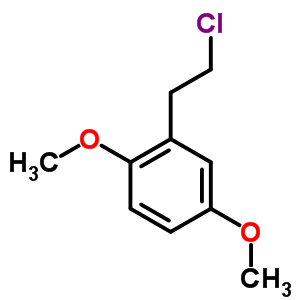 2-(2-氯乙基)-1,4-二甲氧基-苯结构式_51016-50-3结构式