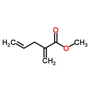 2-亚甲基-4-戊烯酸甲酯结构式_51122-89-5结构式