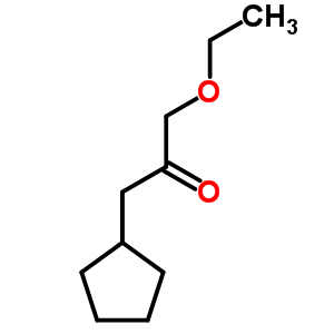 1-环戊基-3-乙氧基-丙烷-2-酮结构式_51149-71-4结构式
