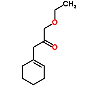 1-(1-环己烯基)-3-乙氧基-2-丙烷酮结构式_51149-72-5结构式