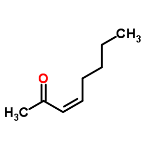 (3Z)-3-辛烯-2-酮结构式_51193-77-2结构式