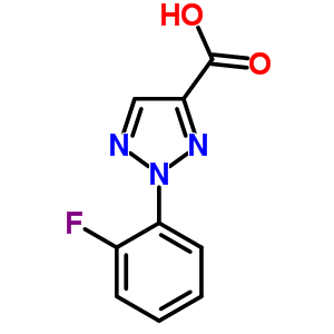 2-(2-氟苯基)-2H-1,2,3-噻唑-4-羧酸结构式_51306-44-6结构式