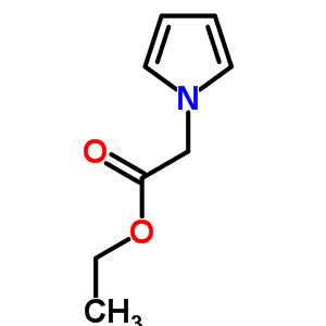 2-(1H-吡咯-1-基)乙酸乙酯结构式_5145-67-5结构式