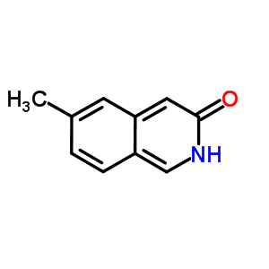 6-甲基-3-羟基异喹啉结构式_51463-11-7结构式