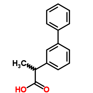 Alpha-methyl-3-biphenylacetic acidStructure,51498-07-8Structure Alpha-methyl-3-biphenylacetic acid Structure,51498-07-8Structure