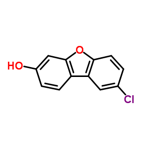8-Chloro-dibenzofuran-3-olStructure,51596-39-5Structure 8-Chloro-dibenzofuran-3-ol Structure,51596-39-5Structure