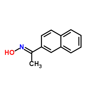1-(2-萘)-乙酮肟结构式_51674-06-7结构式