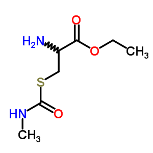 乙基S-(甲基氨基甲酰)半胱氨酸酯结构式_51785-99-0结构式