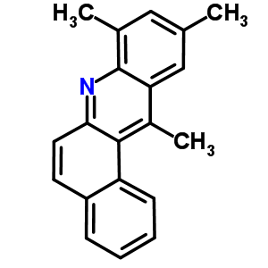 8,10,12-三甲基苯[a]吖啶结构式_51787-43-0结构式