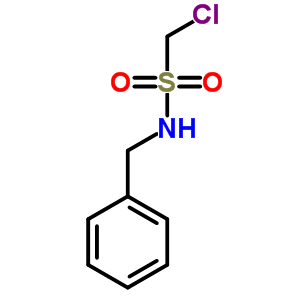 N-苄基-1-氯-甲烷磺酰胺结构式_51822-98-1结构式