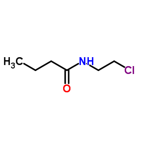 N-(2-氯乙基)丁酰胺结构式_51834-70-9结构式