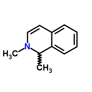 1,2-二甲基-1H-异喹啉结构式_51843-14-2结构式
