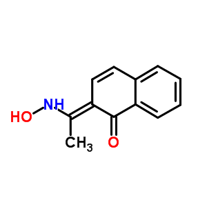 1-(1-羟基-2-萘基)乙酮肟结构式_51864-09-6结构式