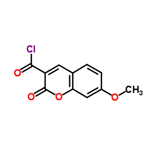 3-氯甲酰基-7-甲氧基香豆素结构式_51867-62-0结构式