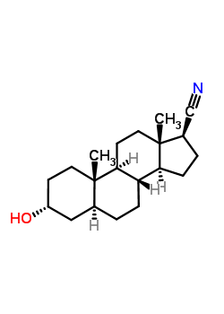 3-Hydroxy-5-androstane-17-carbonitrileStructure,51872-53-8Structure 3-Hydroxy-5-androstane-17-carbonitrile Structure,51872-53-8Structure
