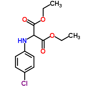 2-(4-氯苯基氨基)丙二酸二乙酯结构式_5203-01-0结构式
