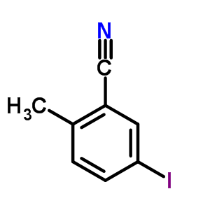 5-碘-2-甲基苯甲腈结构式_52107-68-3结构式